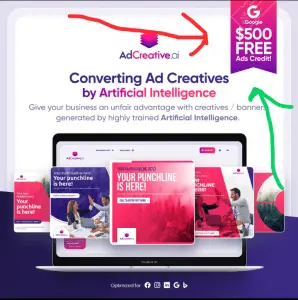 Adcreative $500 Google ads creative